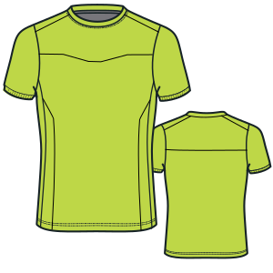 Fashion sewing patterns for MEN T-Shirts